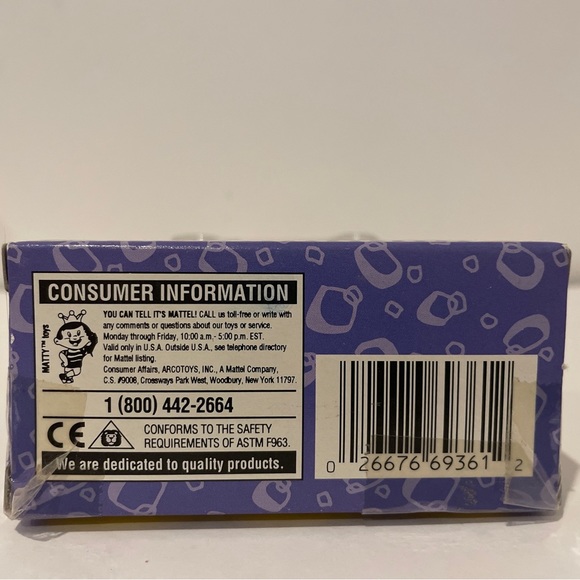 Vintage 1998 The Rugrats Movie Baby Dil Collectible Nickelodeon Mattel Figure - Picture 4 of 4